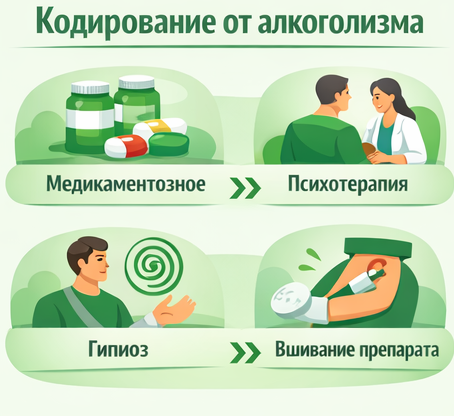 кодирование от алкоголизма в Полевском Санати